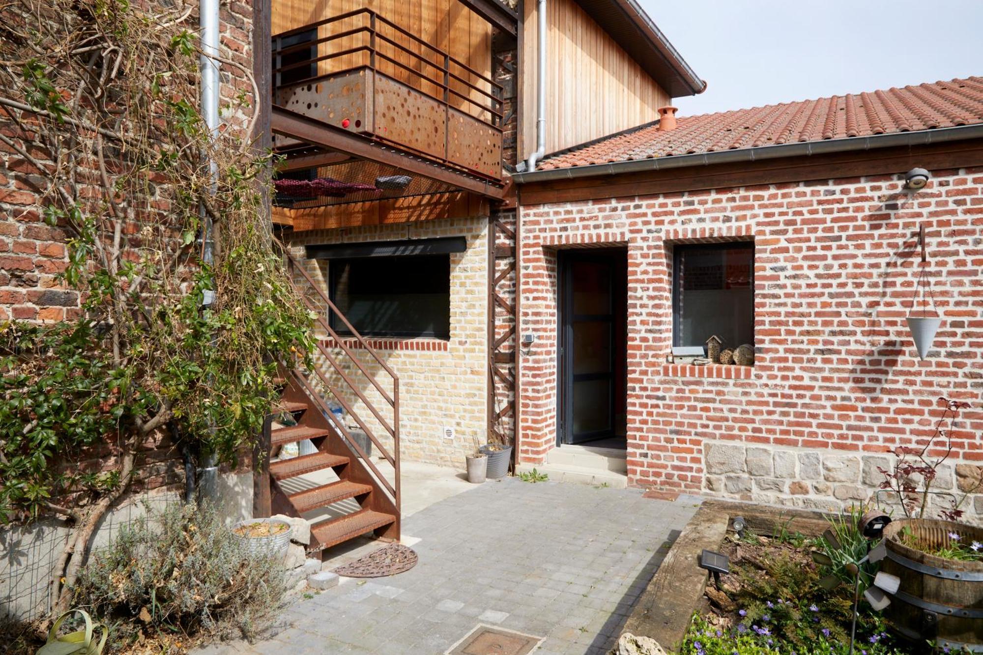 Superbe Grange Reamenagee Apartamento Fampoux Exterior foto